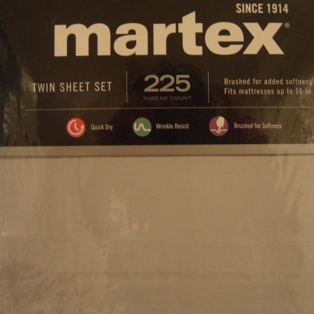 Martex Twin Size Sheet Set